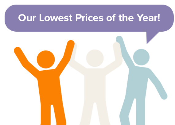 Our lowest prices of the year on CQ solutions