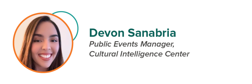 Devon Sanabria Public Events Manager