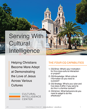 serving with cultural intelligence