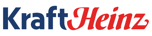 Kraft Heinz corporate logo with blue 'Kraft' and red 'Heinz' wordmark on a white background.